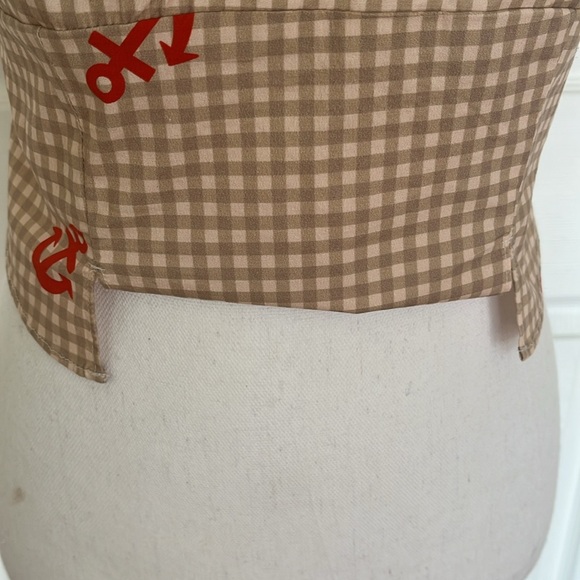 Celandine Smocked Tube Top anchors NWT - Picture 5 of 9